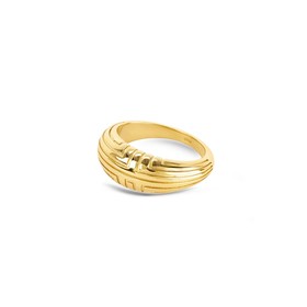 Ladies' Ring One Jewels OJPR03G-7 Golden 7